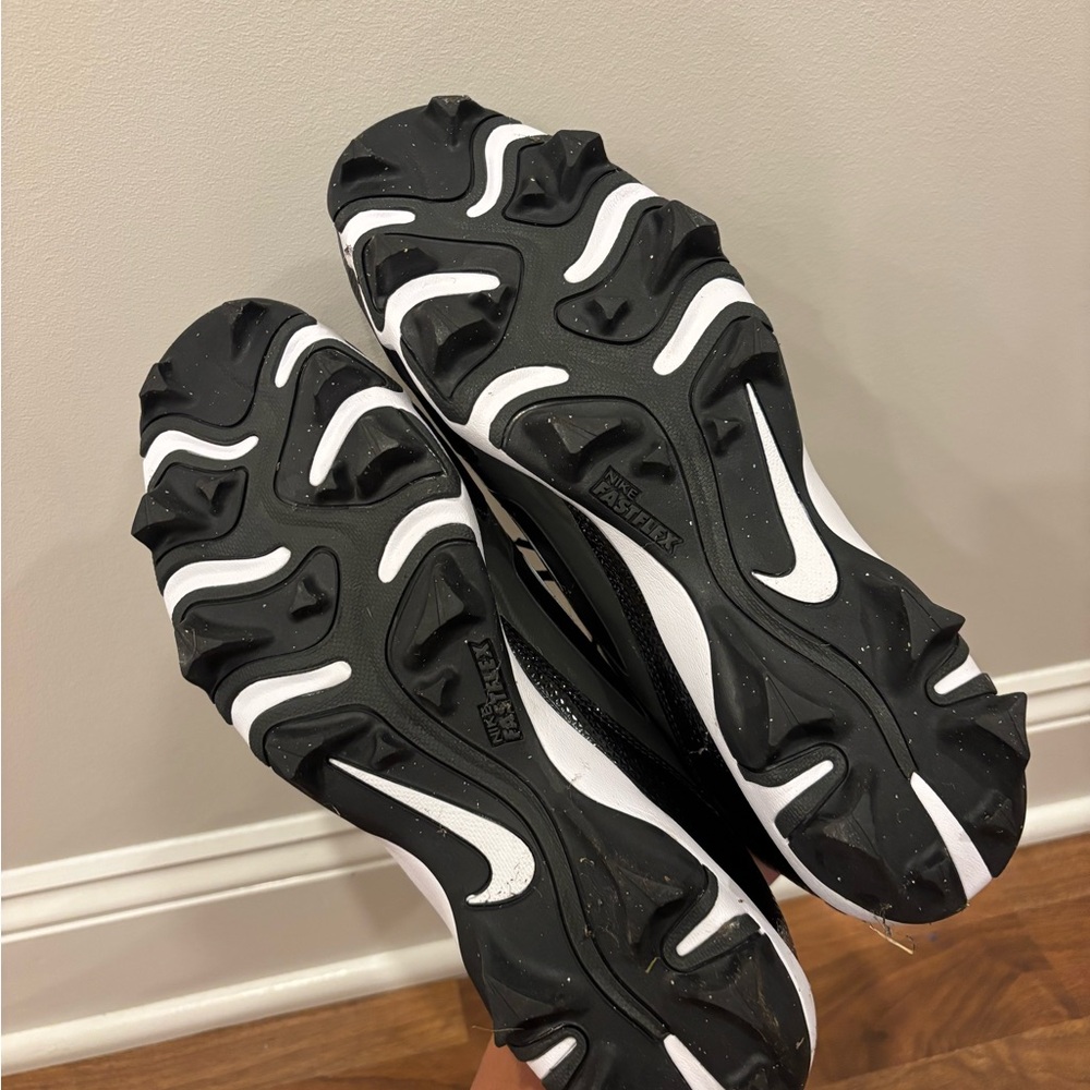 Men's Nike Alpha Menace 4 Shark Football Cleats - Black - Men’s Size 11.5 - Picture 8 of 10